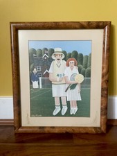 Framed Peter Heard signed