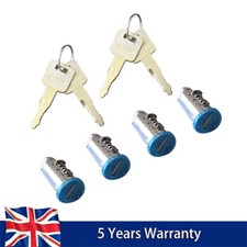 Set of 4 Barrel Locks & 4 Keys
