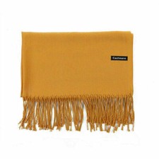 Cashmere Scarf Wool Blend Shawl Ladies Soft Large Thick Warm Luxury Wrap Scarves