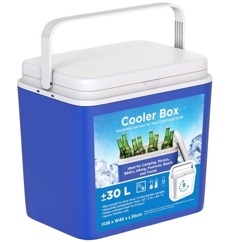 Large 30l cooler - large, hot/cold