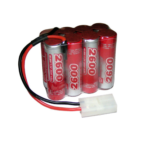 Vapex 2600mah cell aa - 9.6v,
