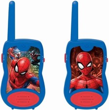 LEXIBOOK SpiderMan Walkie-Talkies 200m Communication Toy Phone BOX DAMAGE