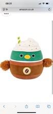 Squishmallow Avery Mallard Duck Frappaccino 7.5 Inch New With Tag