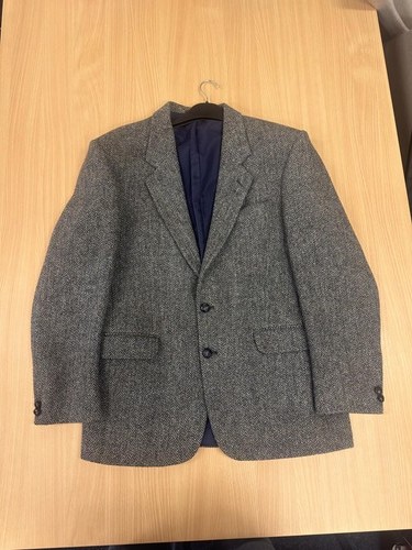 Harris tweed handwoven wool - handwoven,