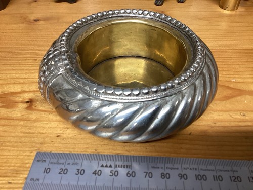 Indian ethnic silver large - silver,