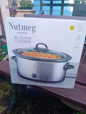 Nutmeg Home 6Ltr Slow Cooker