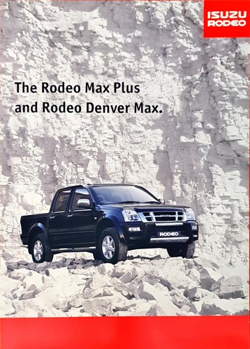 Isuzu rodeo max plus denver - isuzu,