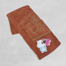 Winthome Super Absorbent Dog Drying Microfiber Towel Brown