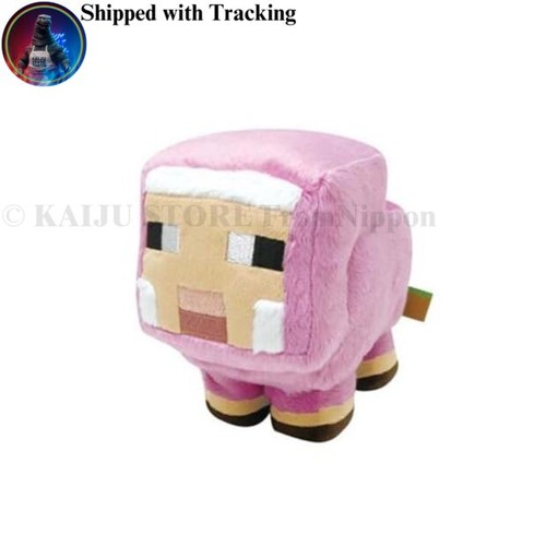 Minecraft sheep pink plush - pink,