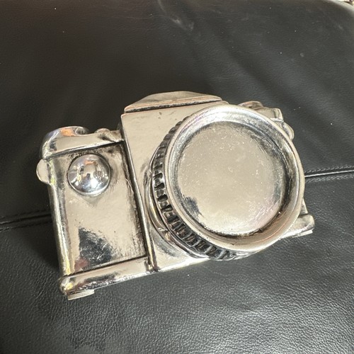 Silver camera money - silver,