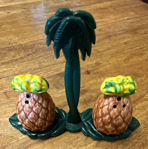 Pineapple ceramic salt - salt, &