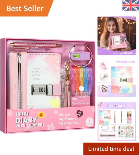 Diary with lock for girls - for,