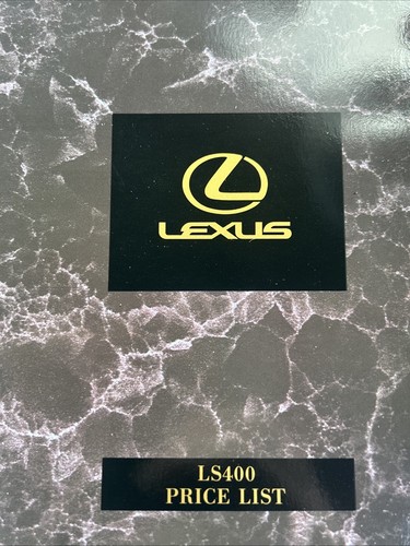 The lexus ls400 - lexus, info