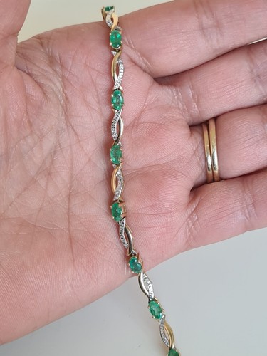 Natural green emerald - natural, &