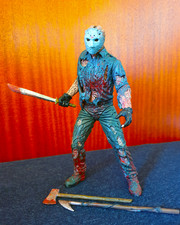 McFarlane Toys - JASON VOORHEES - (Bloody) Action Figure - Movie Maniacs 1998