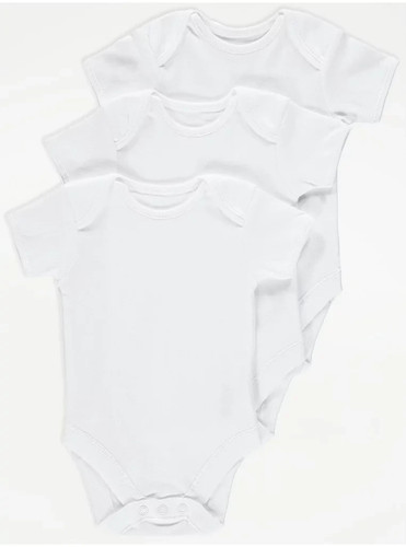Plain white baby - boys, girls