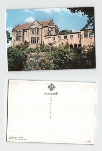 Postcard alnmouth friary - postcard,