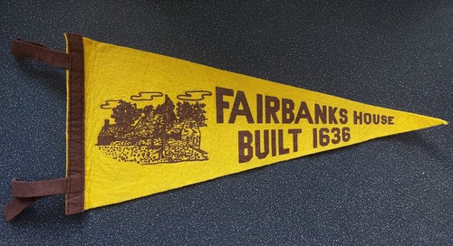 Vintage felt souvenir - vintage, pennant