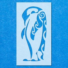 Penguin Stencil: Mylar Airbrush Wall Art Painting Crafts 3 - 190 Micron, DIY