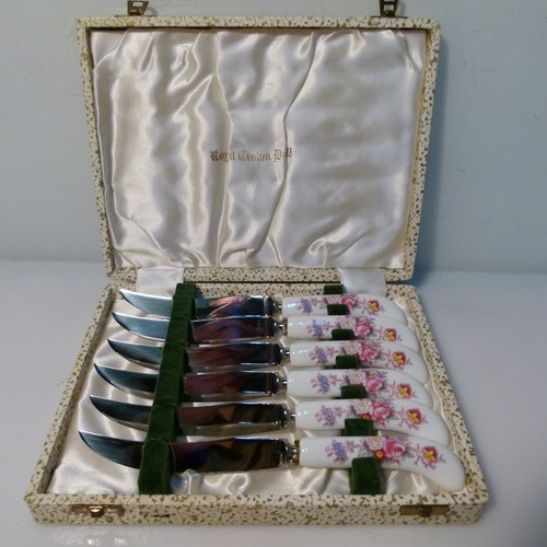 Crown derby vintage stainless - vintage,