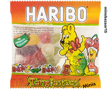 Haribo Tangfastics Sour Sweets Mini Bags, 16g x 100 packs | UK Free Dispatch
