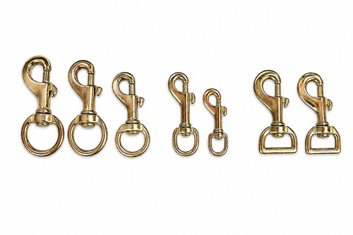 Solid brass trigger hook - solid,