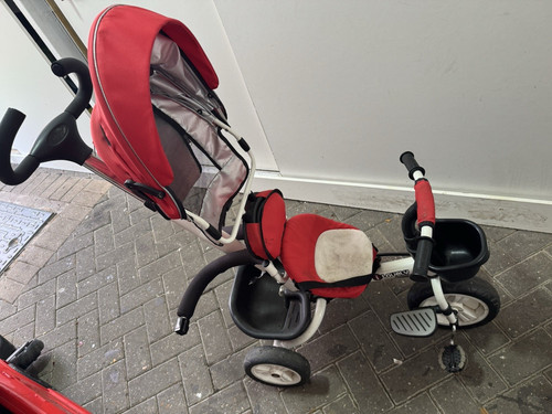 Red kids tricycle - trike, with