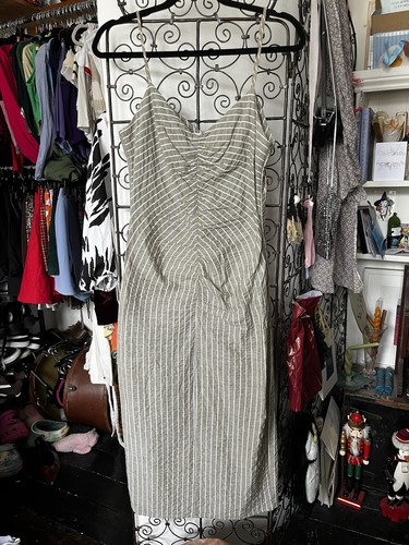 Zara striped dress - striped,