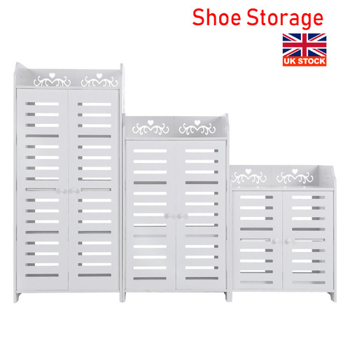 5tier white hallway shoe - hallway,