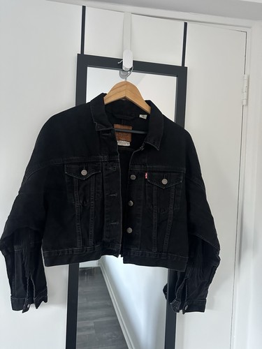 Levi trucker jacket fringe - trucker,