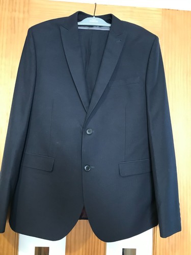 3pc mens navy blue - , suit.skinny