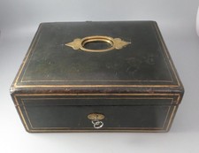 Antique leather bound portable - antique,