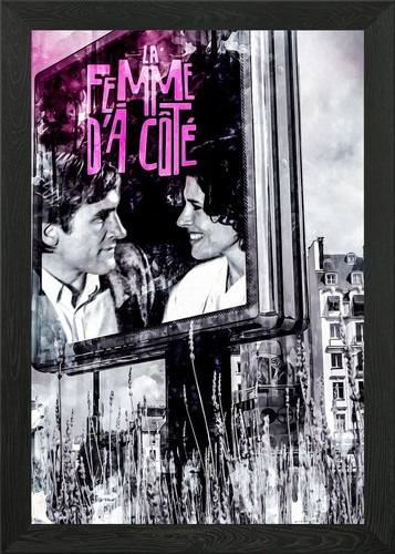 The woman next - door, framed