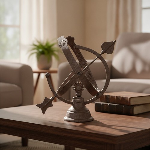 Cast iron armillary - cast,