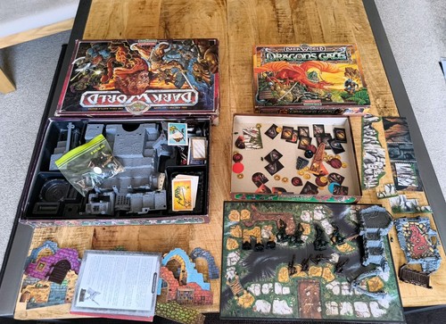 Vintage dark world and dragons - vintage,