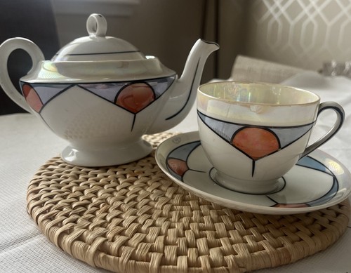 1930s art deco - teapot, &