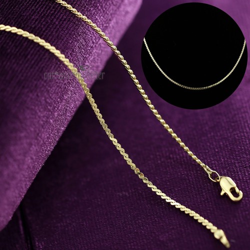 9ct gold 2mm infinity - gold, links
