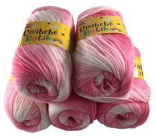 Rainbow Baby wool pack 5 x