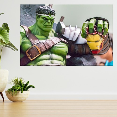 Hulk with iron man - with, man's