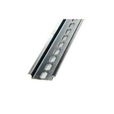 35MM SLOTTED TOP HAT DIN RAIL - 70mm, 200mm & 1000mm Lengths