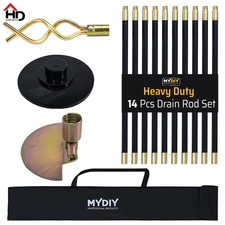 Drain Rod Set X14 Cleaning