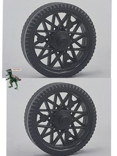 X2 Playmobil black wheel-old