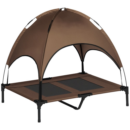Pawhut 92cm elevated dog bed - 92cm,