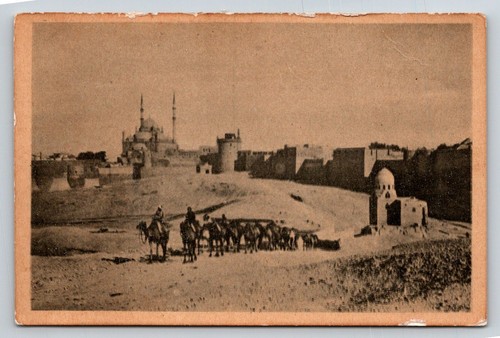 Vintage cairo citadel - cairo, mosque