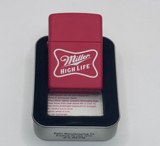 GENUINE Zippo Lighter MILLER