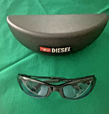 Diesel Sunglasses 120 Headset QV3 Blue Lens Vintage GUC