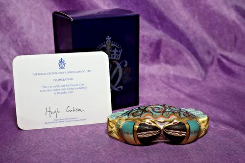 Royal crown derby cromer crab - royal,