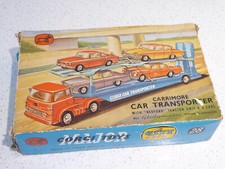 Corgi Toys Gift Set 28 BEDFORD CARRIMORE CAR TRANSPORTER & 4 CARS + Instructions