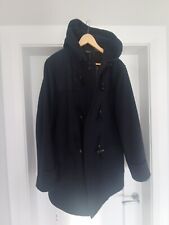 MensTagliente Italian Vintage Navy Duffle Coat Size Large