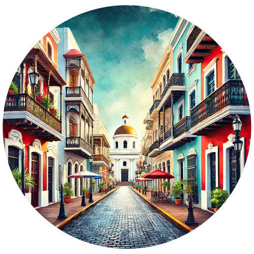 Wall decal sticker puerto rico - wall,